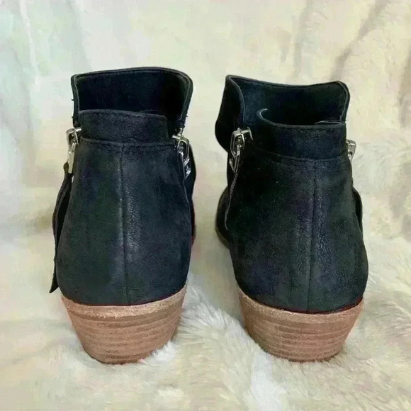Sam Edelman | Packer ankle black booties w/  zipper size 6.5 - Picture 4 of 5